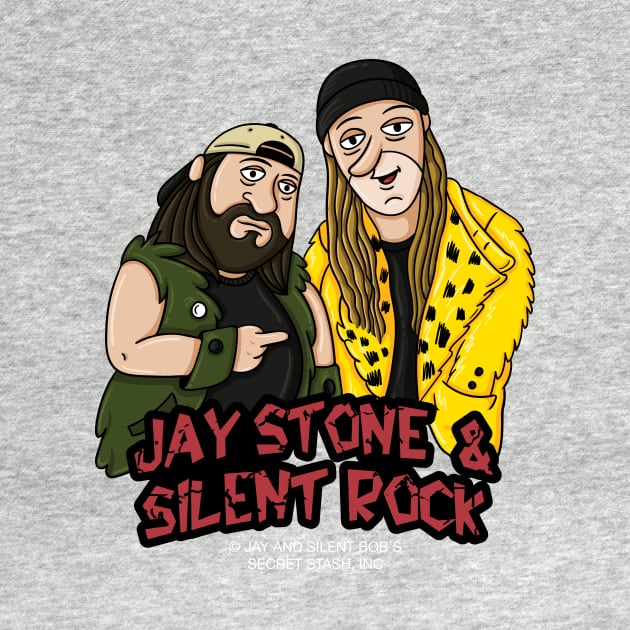 Jay Stone & Silent Rock by Moe Tees